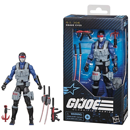 GI JOE CLASSIFIED SERIES 6IN SNAKE EYES AF (NET) (C: 1-1-2)