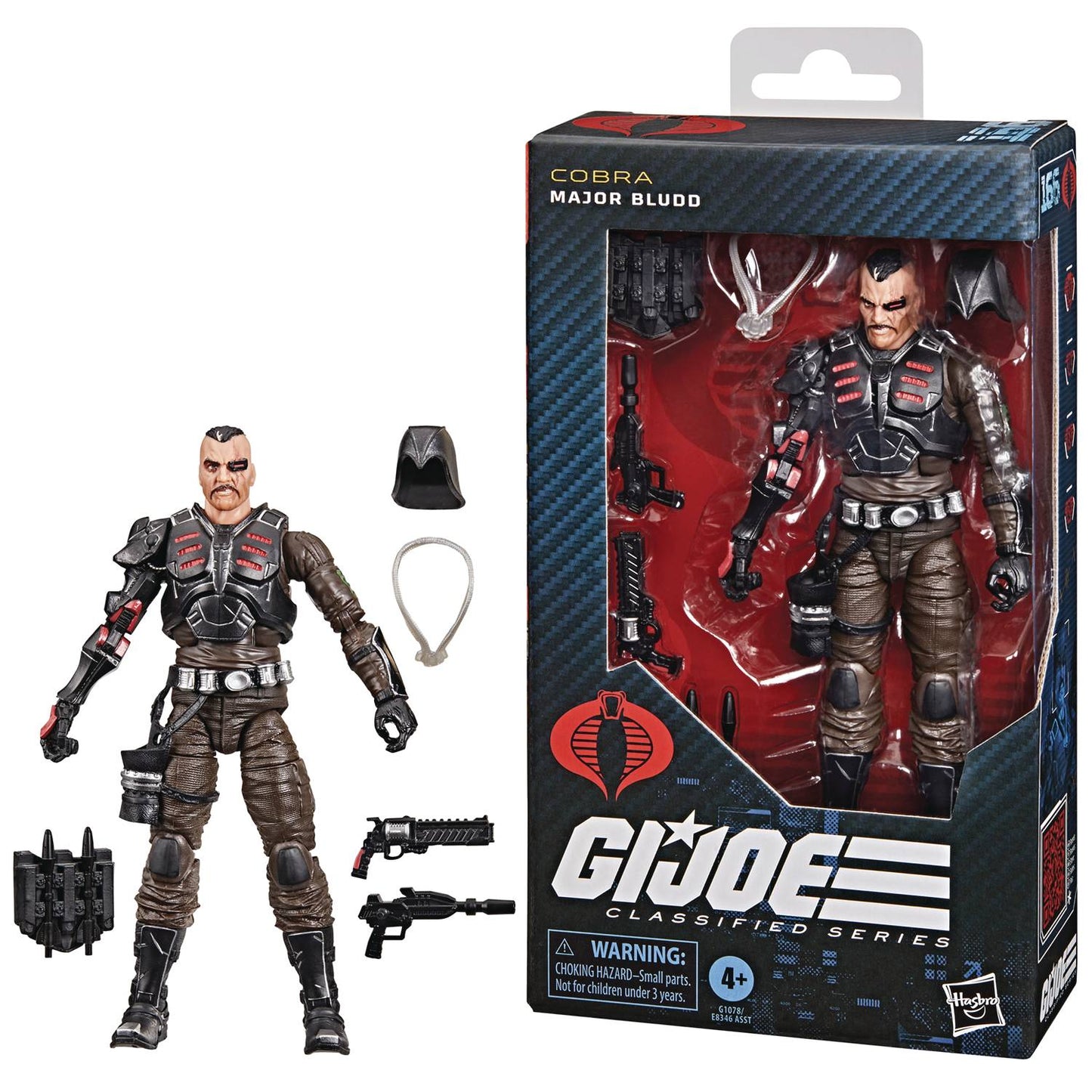 GI JOE CLASSIFIED SERIES 6IN MAJOR BLUDD AF (NET) (C: 1-1-2)