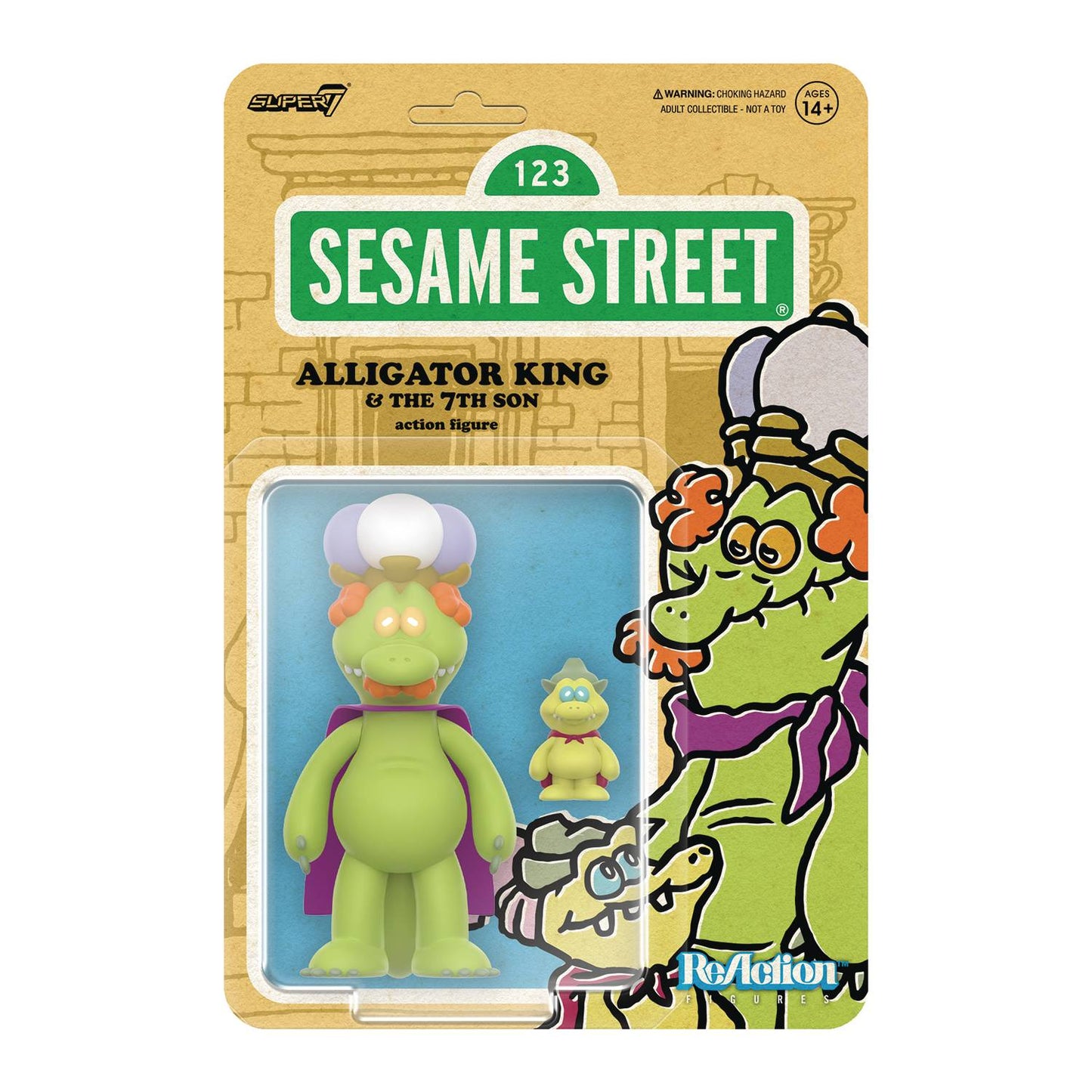 SESAME STREET REACTION WV4 ALLIGATOR KING AF (NET) (C: 1-1-2