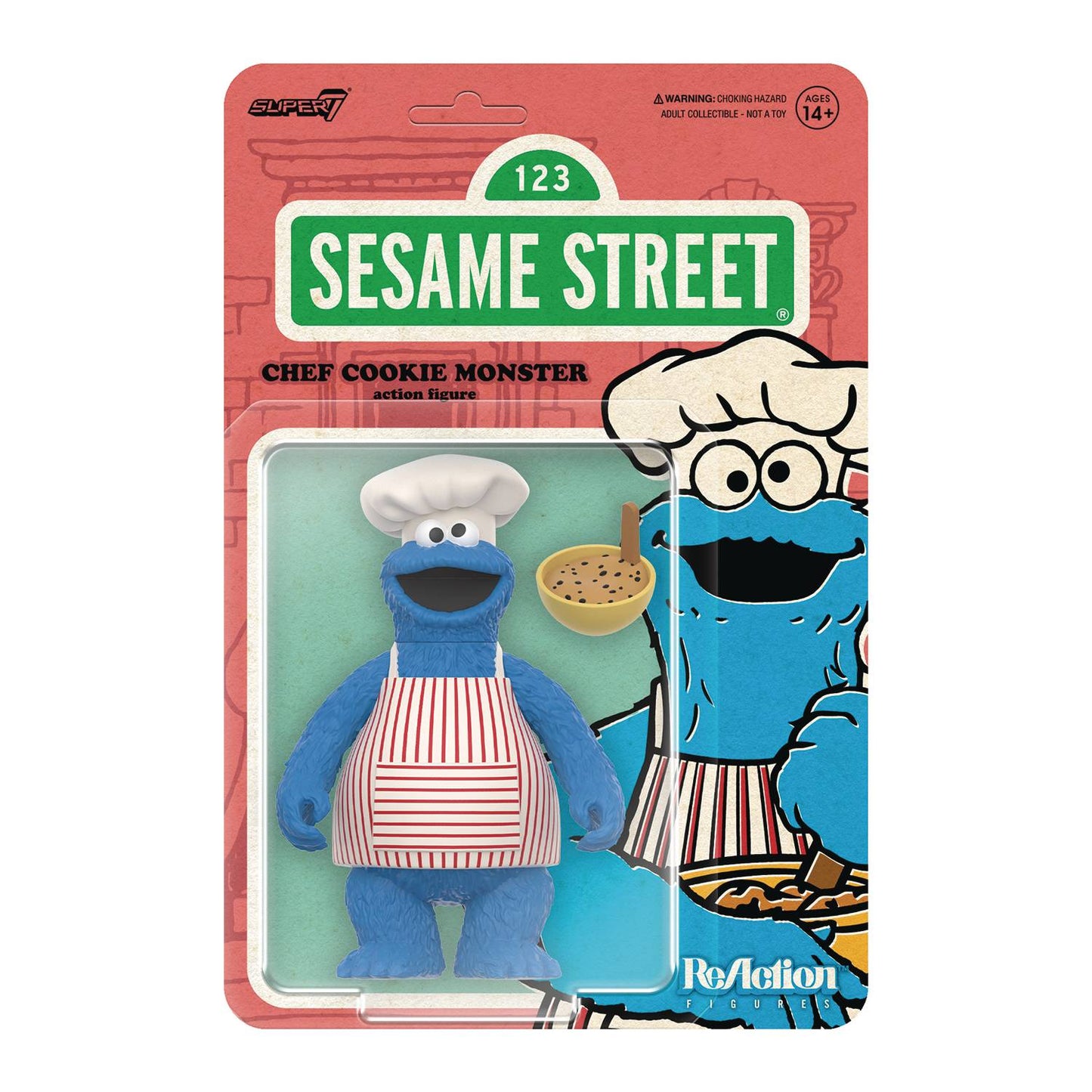 SESAME STREET REACTION WV4 CHEF COOKIE AF (NET) (C: 1-1-2)