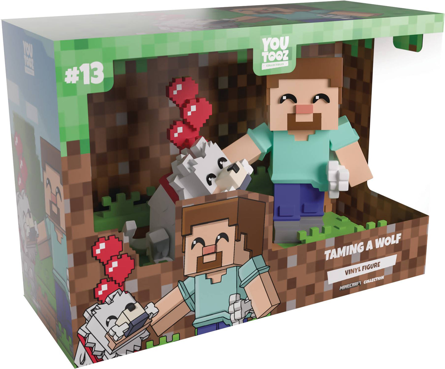 YOUTOOZ TAMING A WOLF MINECRAFT VINYL FIGURE (NET) (C: 1-1-2