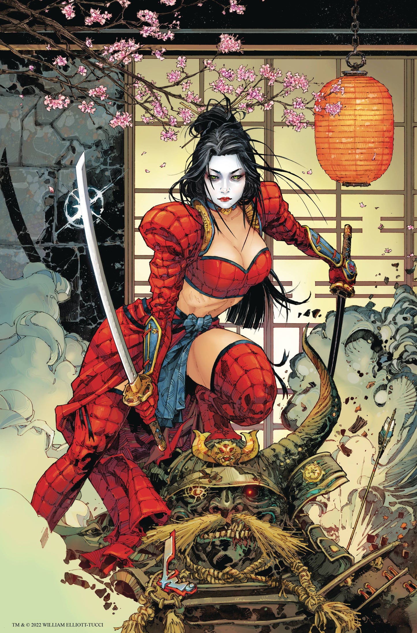 SHI SAKURA #1 (OF 2) CVR A KENNETH ROCAFORT (C: 0-1-1)
