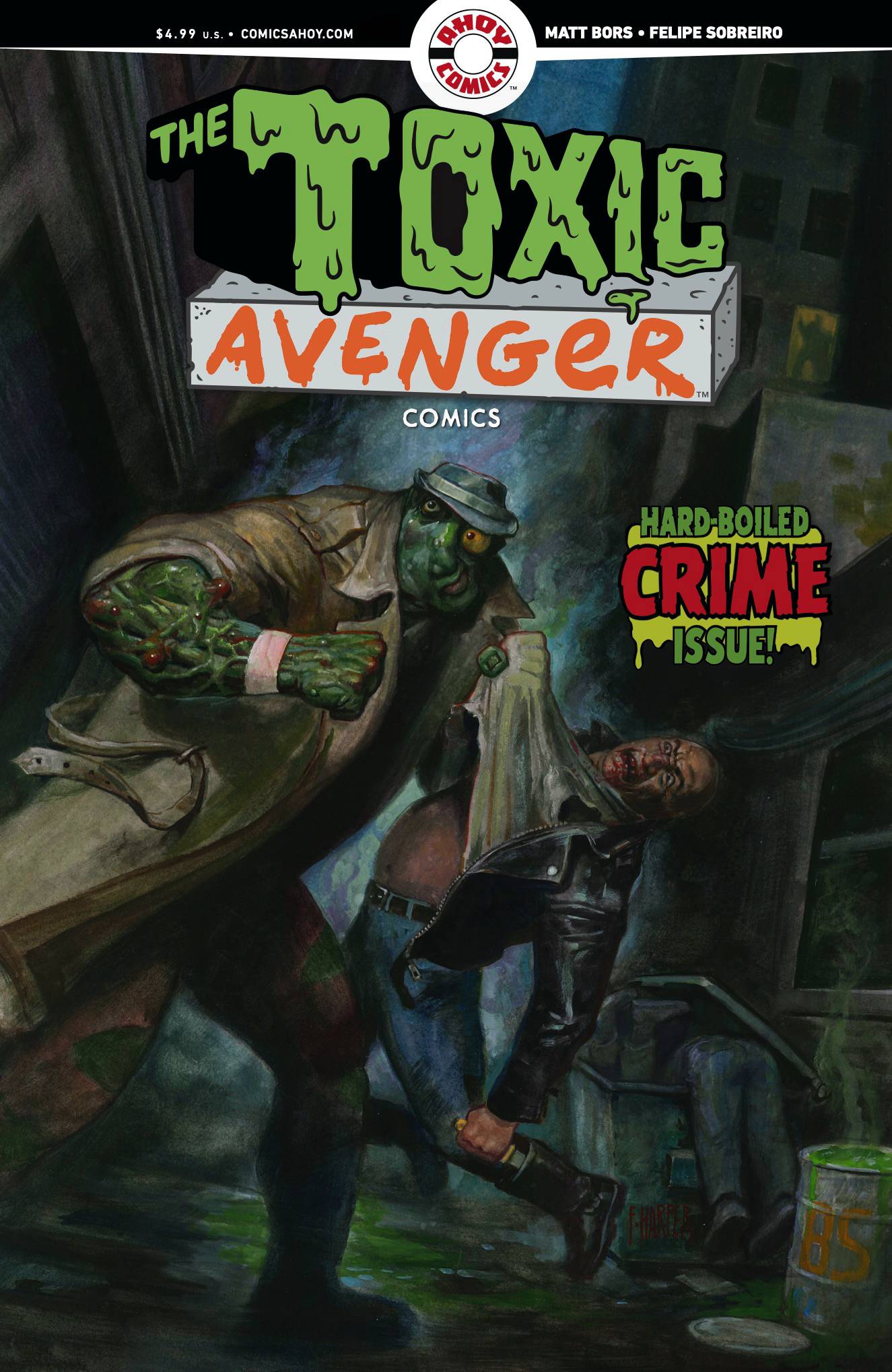 TOXIC AVENGER COMICS #2 CVR A HARPER (MR)