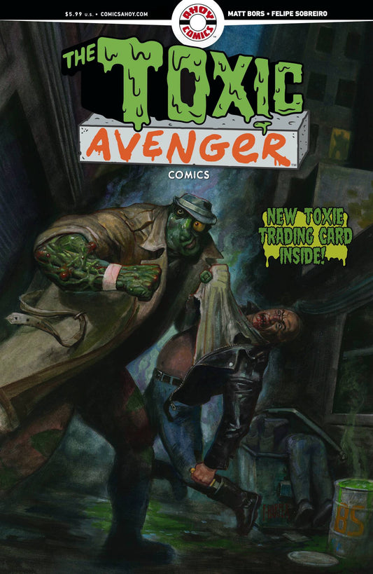 TOXIC AVENGER COMICS #2 CVR D HARPER BAGGED W TC CARD (MR)