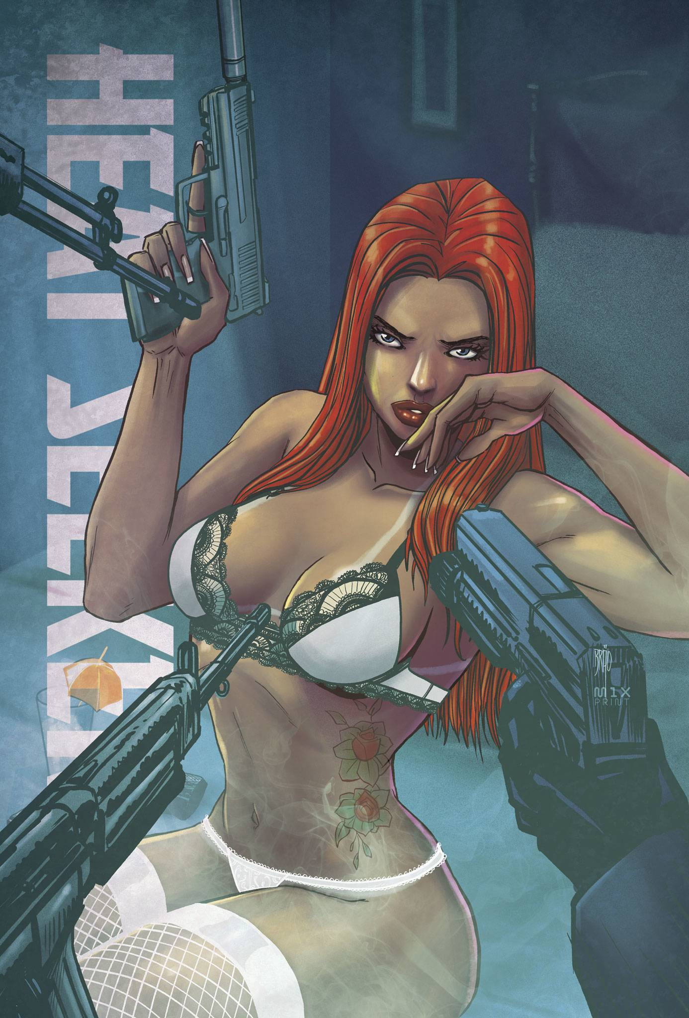 HEAT SEEKER EXPOSED GUN HONEY SERIES #1 CVR M FOC BRAO OUTFI