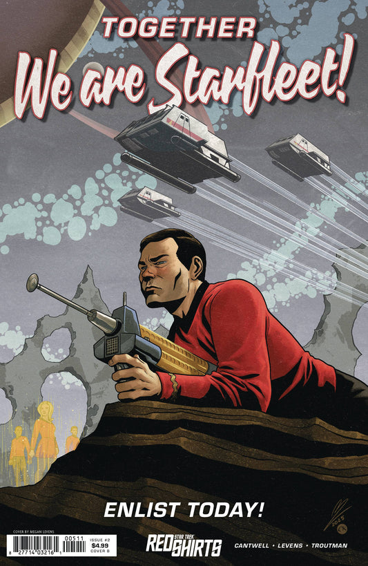 STAR TREK RED SHIRTS #2 CVR B LEVENS