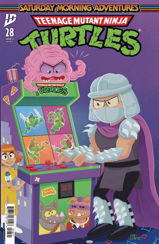 TMNT SATURDAY MORNING ADV #28 CVR B HUNTING