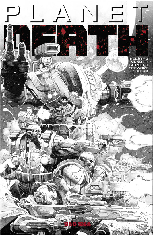 PLANET DEATH #0 (OF 4) SECOND PRINTING