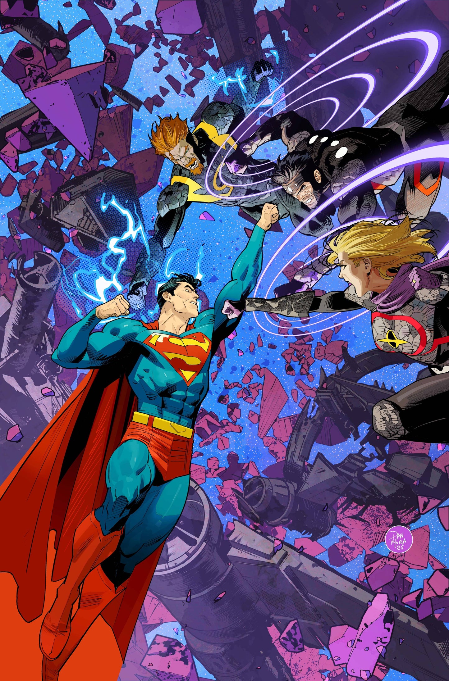SUPERMAN #28 CVR A DAN MORA