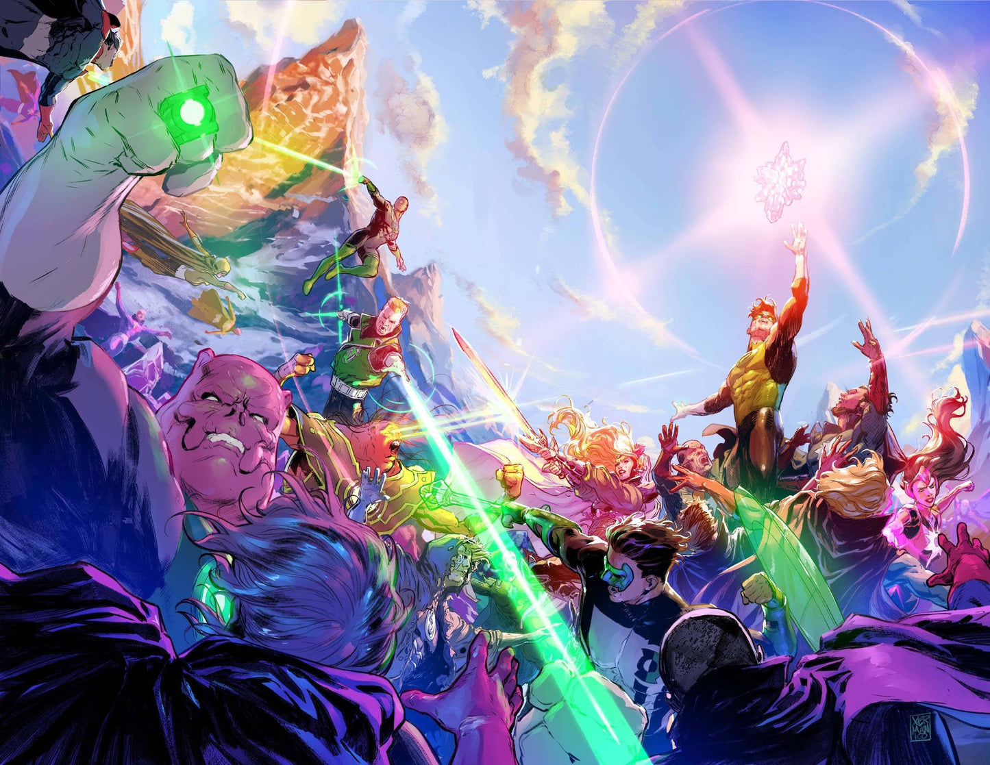 GREEN LANTERN #25 CVR A XERMANICO WRAPAROUND