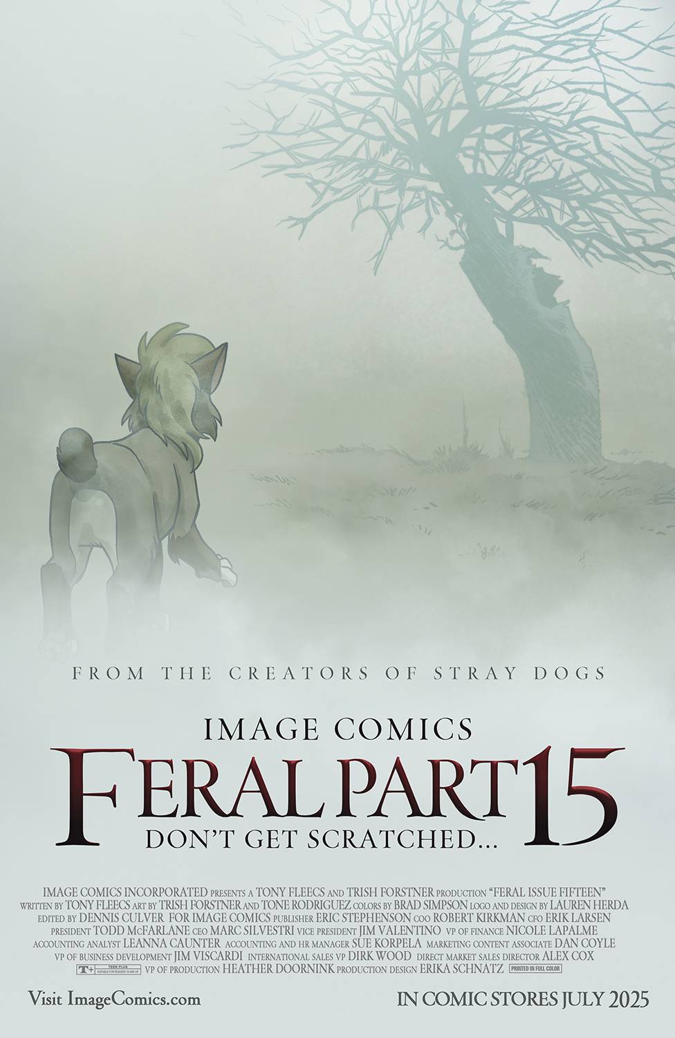 FERAL #15 CVR B TRISH FORSTNER & ALLEN PASSALAQUA VAR