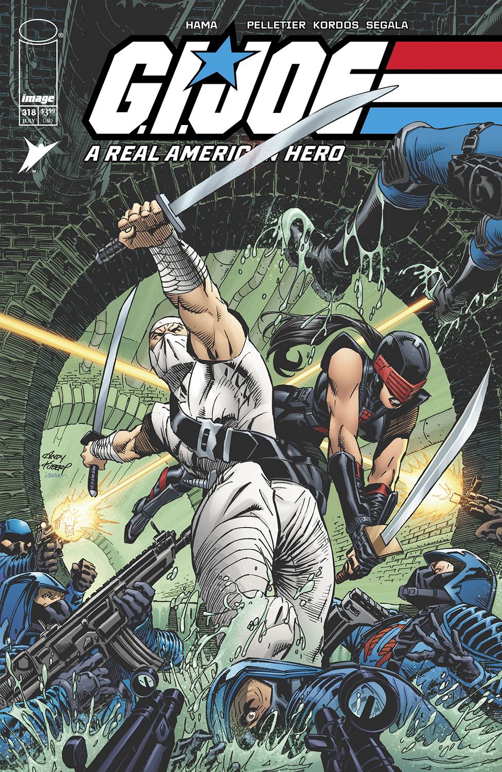 GI JOE A REAL AMERICAN HERO #318 CVR A KUBERT MARTIN
