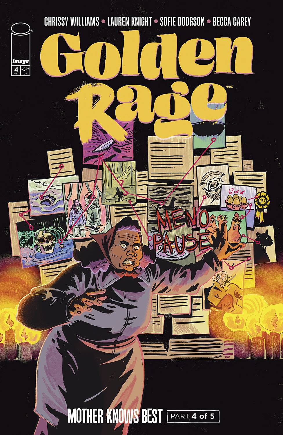 GOLDEN RAGE MOTHER KNOWS BEST #4 (OF 5) CVR A LAUREN KNIGHT