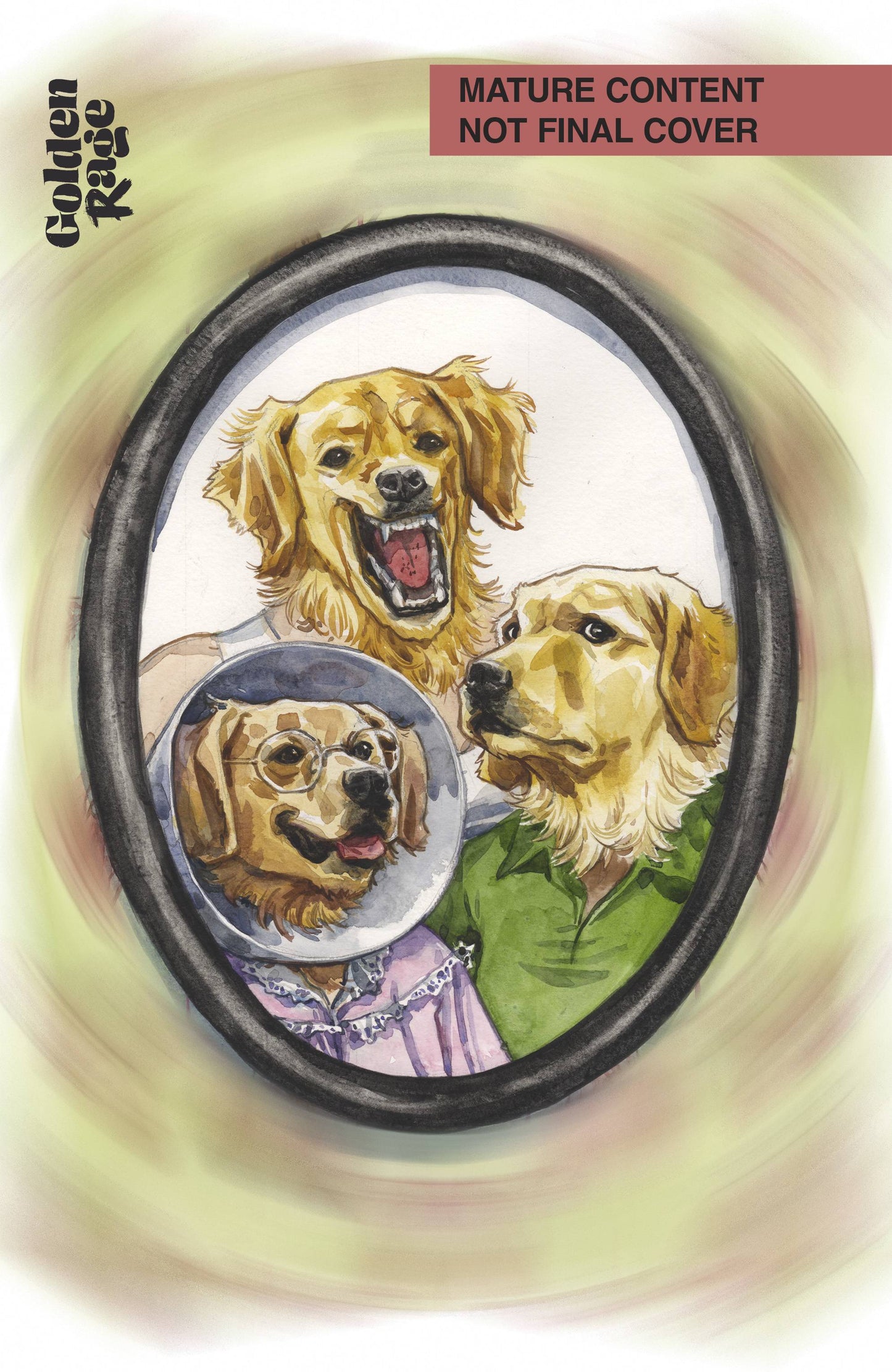 GOLDEN RAGE MOTHER KNOWS BEST #4 (OF 5) CVR B THOMPSON VAR
