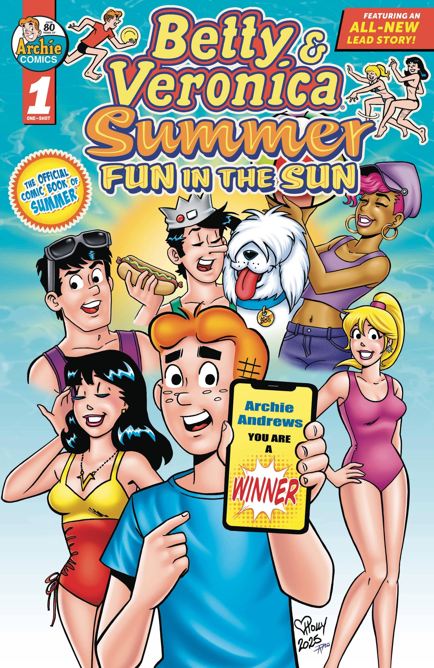 BETTY & VERONICA SUMMER FUN ONESHOT CVR A HOLLY G