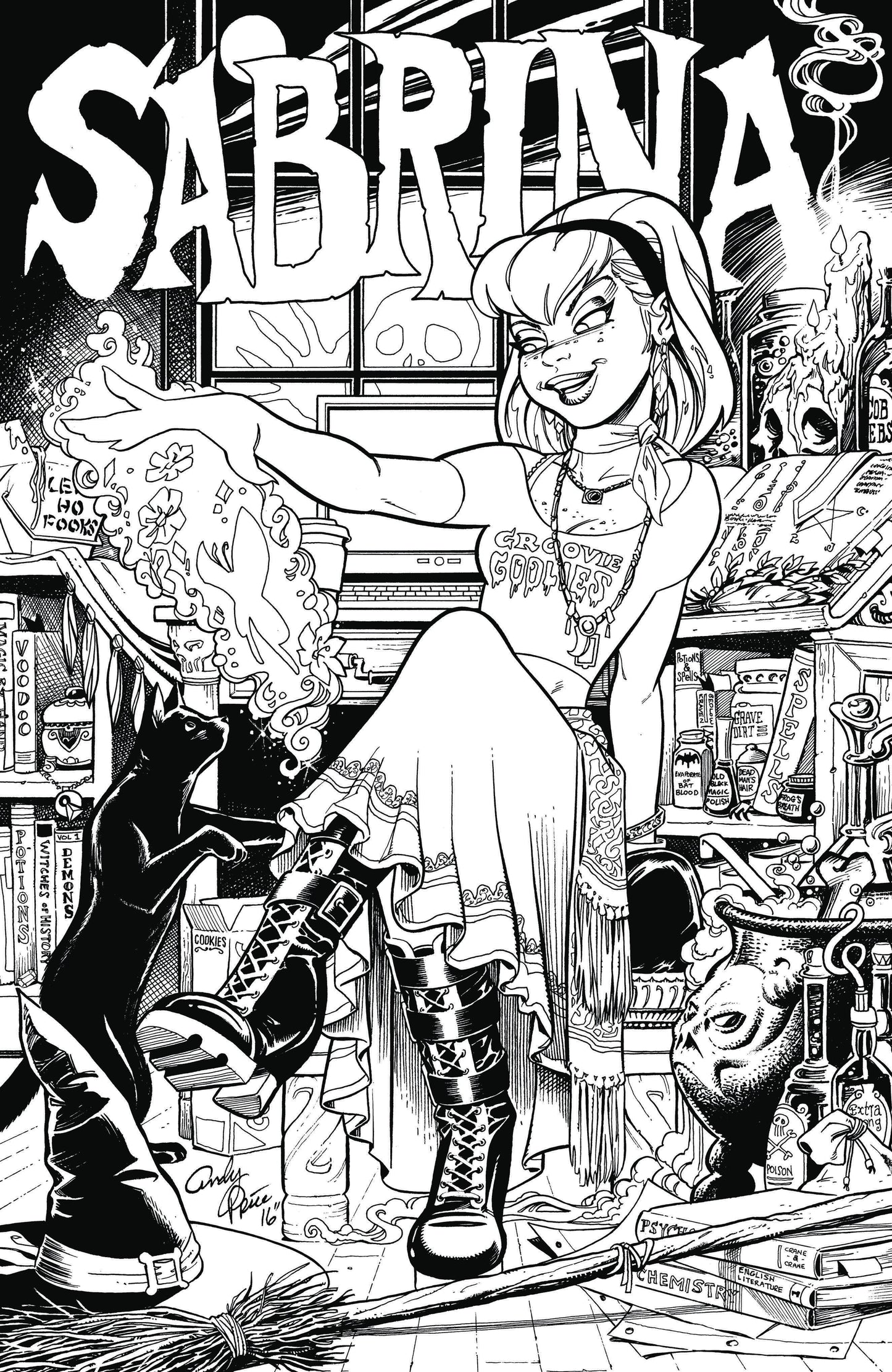 SABRINA THE TEENAGE WITCH #1 FACSIMILE ED CVR B ANDY PRICE