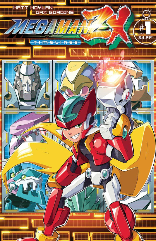 MEGA MAN ZX TIMELINES #1 CVR A GORDINE (C: 0-1-2)