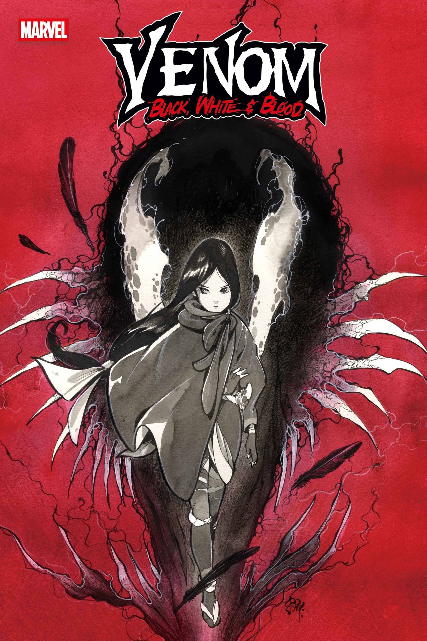 VENOM BLACK WHITE & BLOOD #1 PEACH MOMOKO VAR
