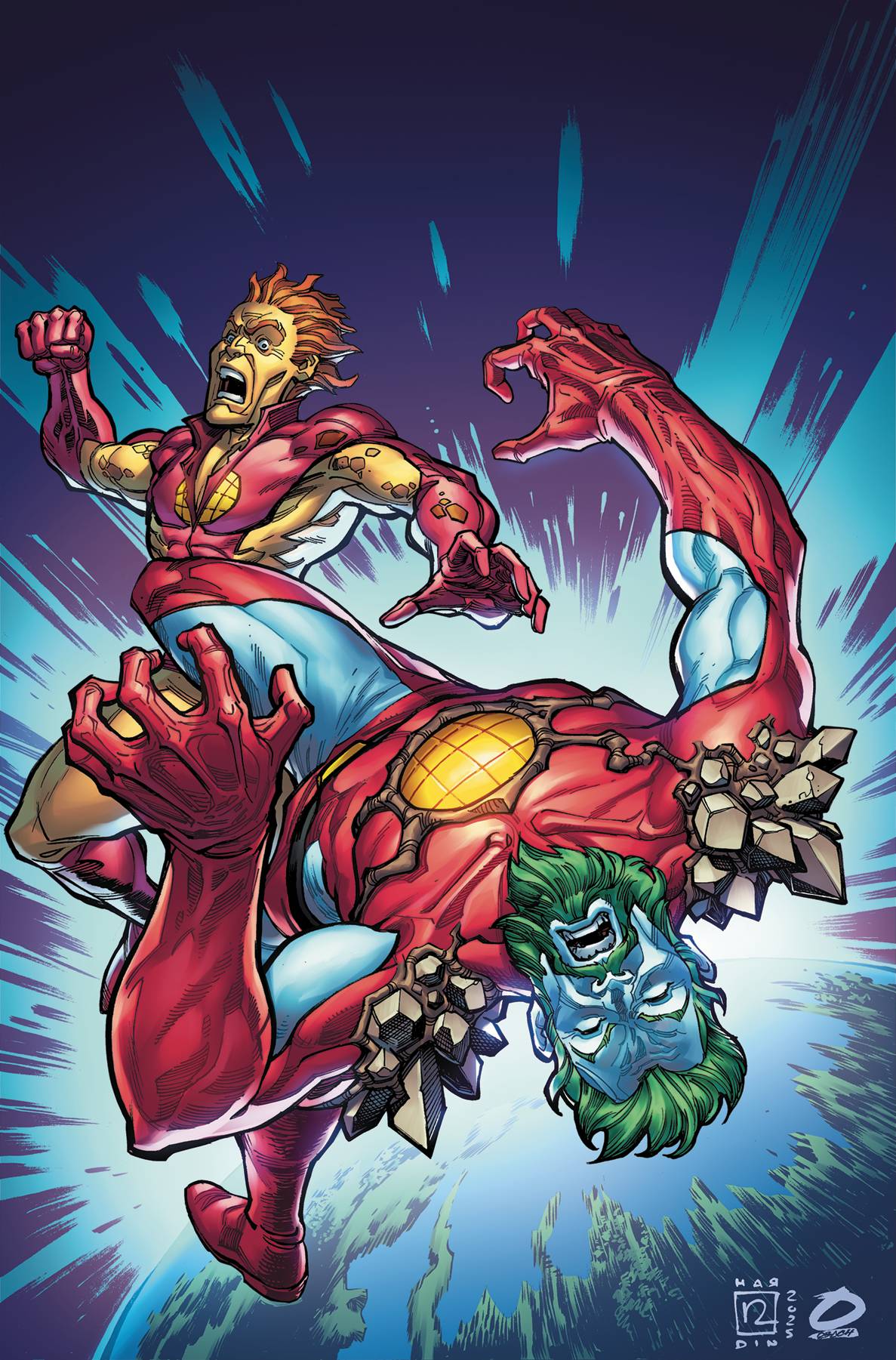 CAPTAIN PLANET #5 CVR E HARDIN METAL PREMIUM CVR (C: 1-1-2)