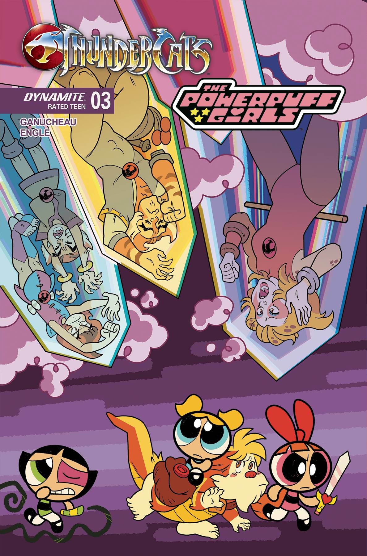 THUNDERCATS POWERPUFF GIRLS #3 CVR B ENGLE (C: 1-0-0)