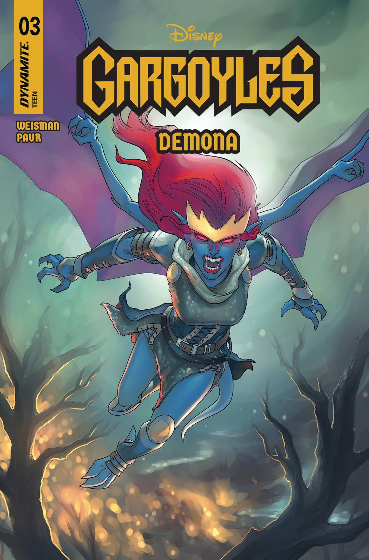 GARGOYLES DEMONA #3 CVR A HETRICK (C: 1-0-0)