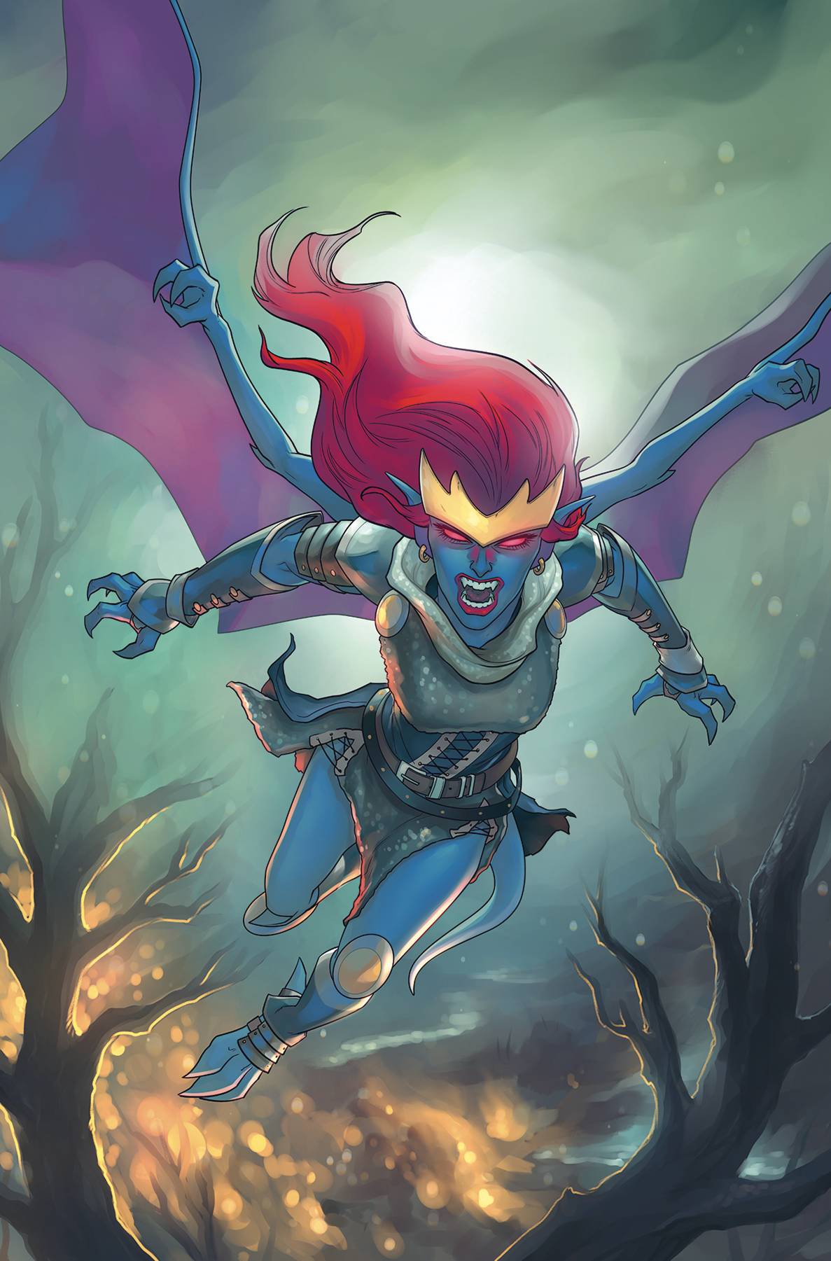 GARGOYLES DEMONA #3 CVR E HETRICK METAL PREMIUM (C: 1-1-2)