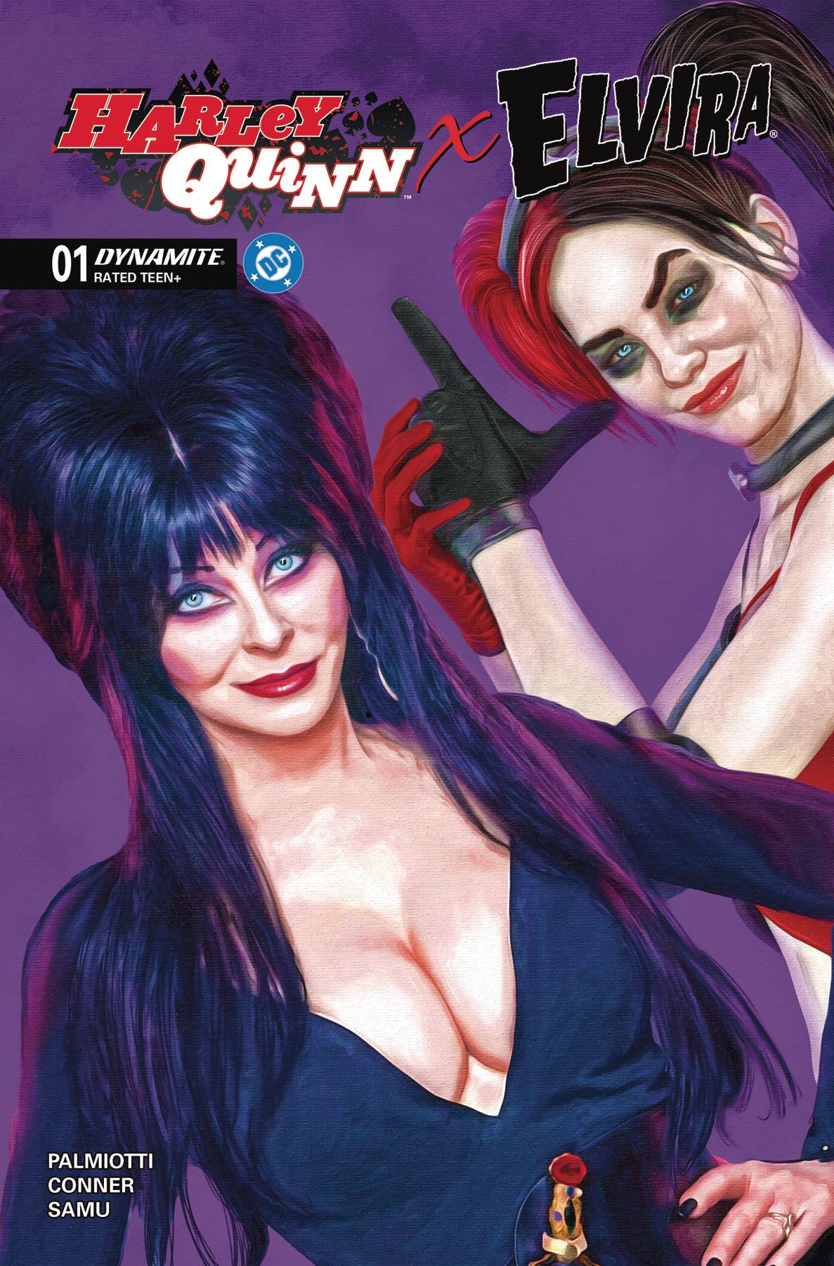 HARLEY QUINN X ELVIRA #1 CVR H SPEARS (C: 1-0-0)