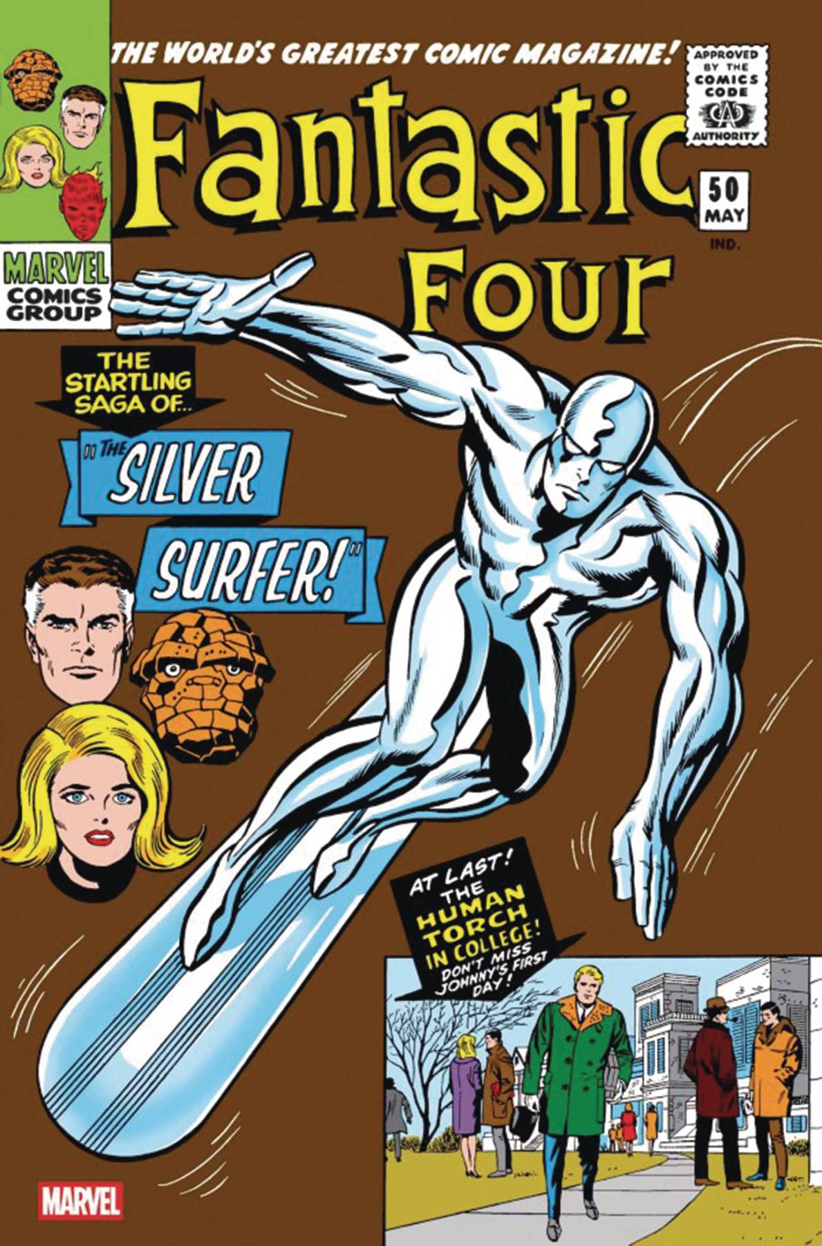 DF FANTASTIC FOUR #50 FACSIMILE ED 2025 CGC GRADED (C: 0-1-2