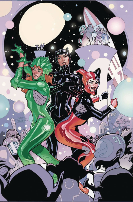 DF GOTHAM CITY SIRENS UNFIT FOR ORBIT #1 DODSON SGN (C: 0-1-