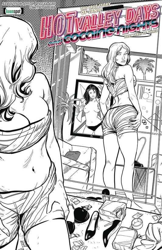 HOT VALLEY DAYS #3 (OF 3) CVR B COLORING BOOK COVER (MR)