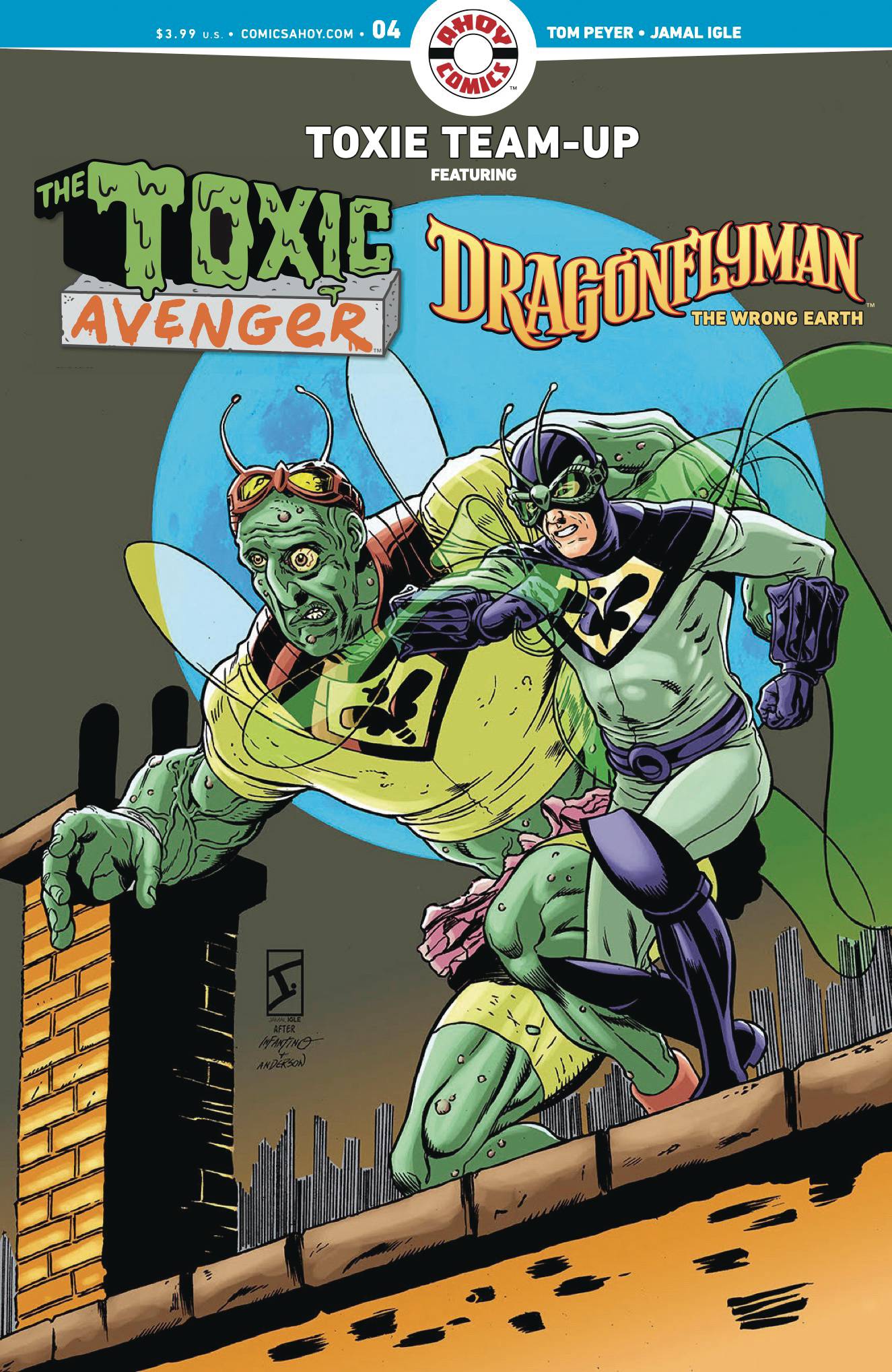 TOXIE TEAM UP #4 (OF 5) CVR A IGLE (MR)