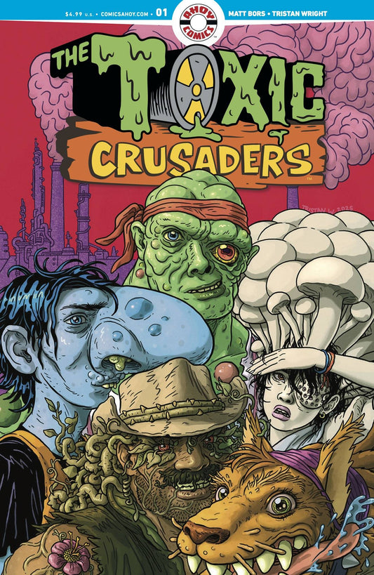 TOXIC CRUSADERS #1 (OF 5) CVR A WRIGHT (MR)