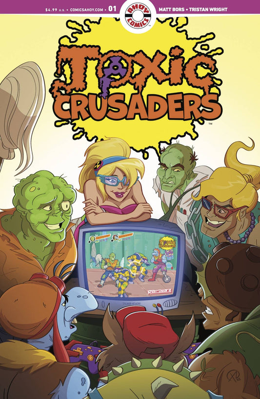 TOXIC CRUSADERS #1 (OF 5) CVR C 5 COPY INCV RETROWARE GAME (