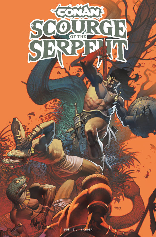 CONAN THE BARBARIAN SCOURGE OF THE SERPENT #1 (OF 4) CVR E (