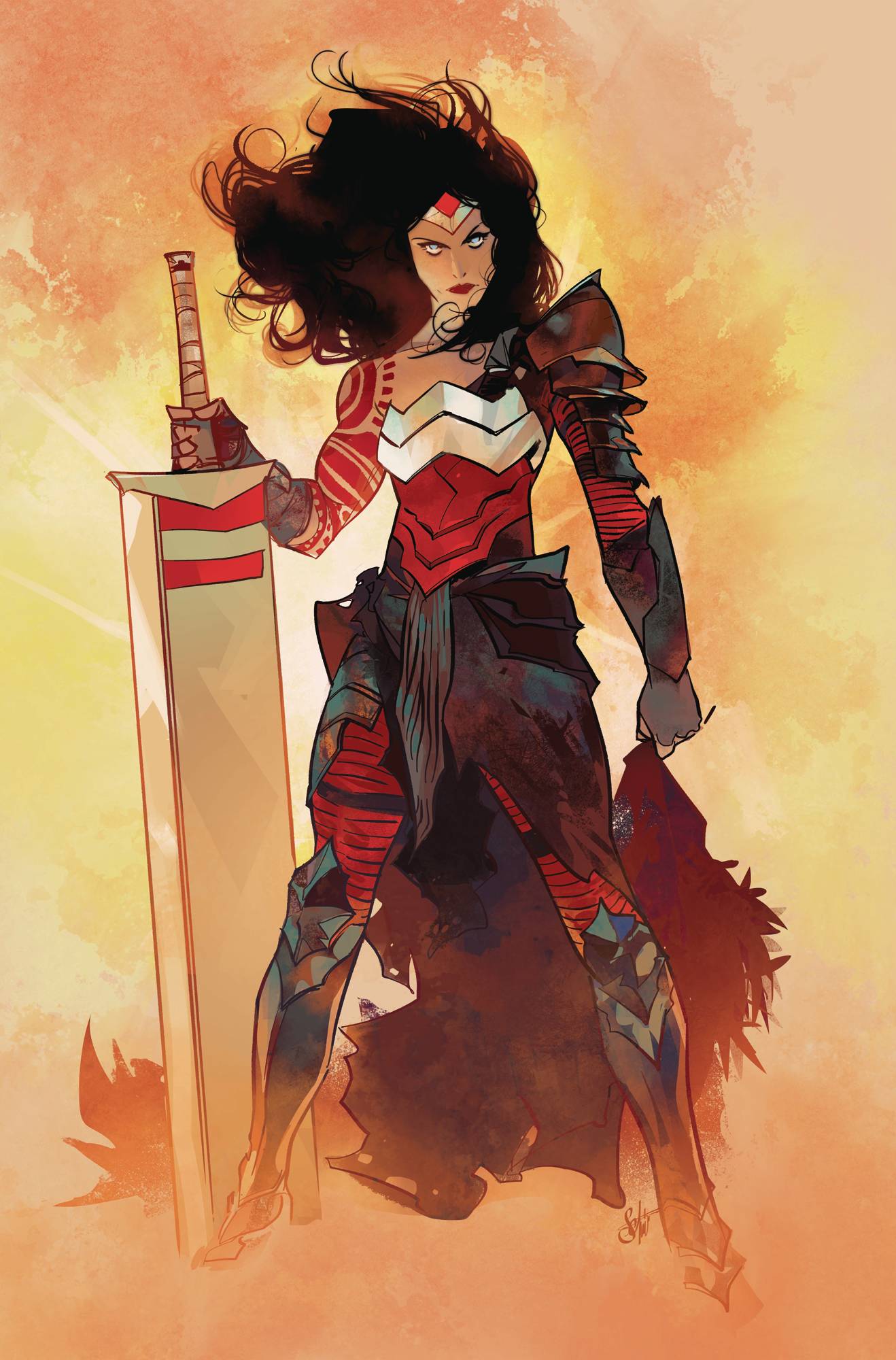 ABSOLUTE WONDER WOMAN #11 CVR D INC 1:25 OTTO SCHMIDT CSV