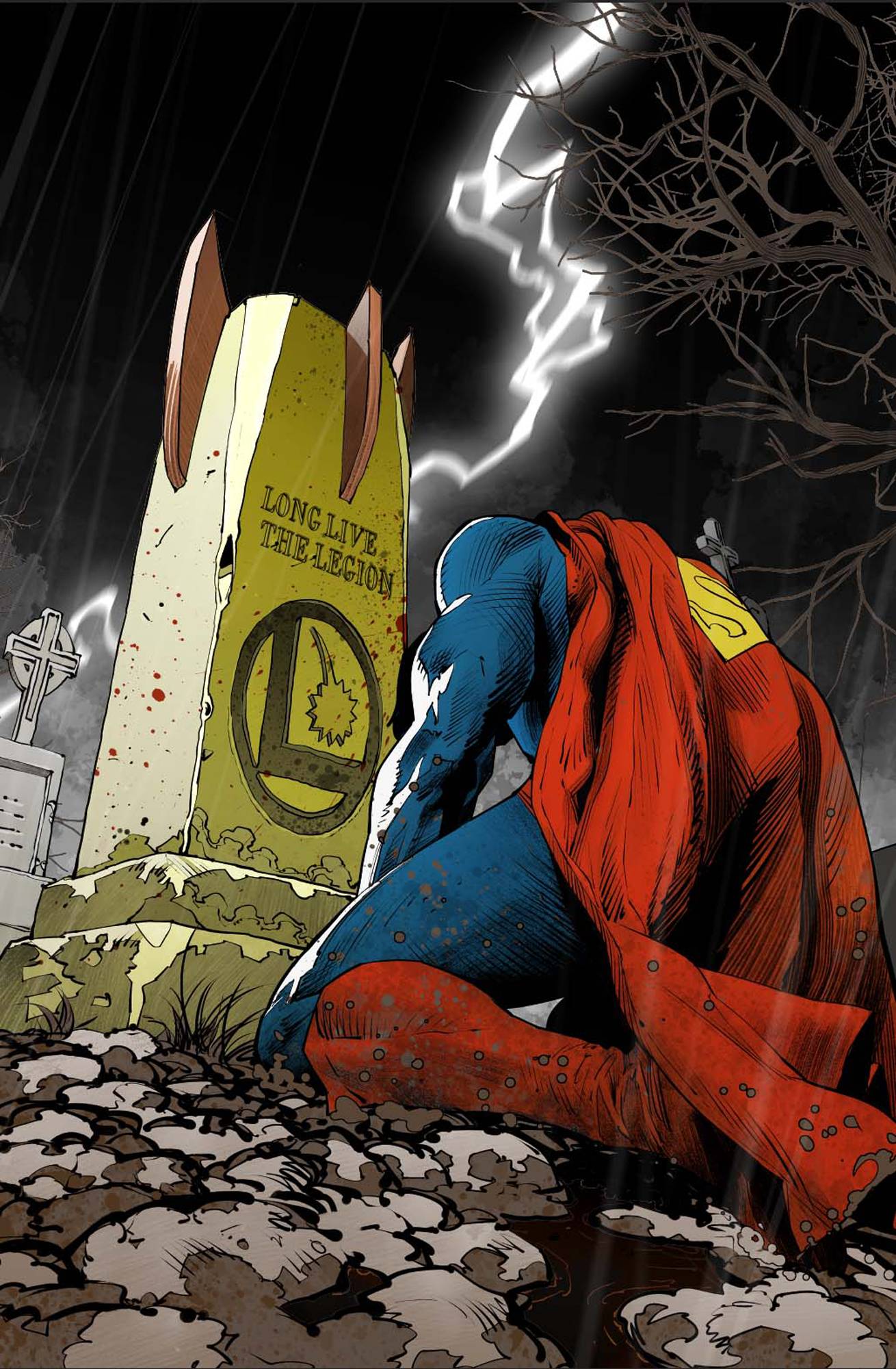 SUPERMAN #29 CVR A DAN MORA