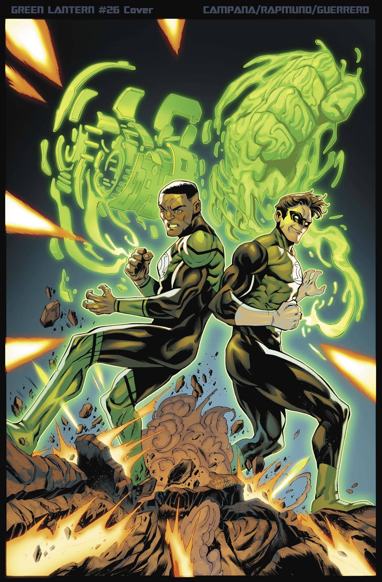 GREEN LANTERN #26 CVR E INC 1:25 CAMPANA RAPMUND CSV