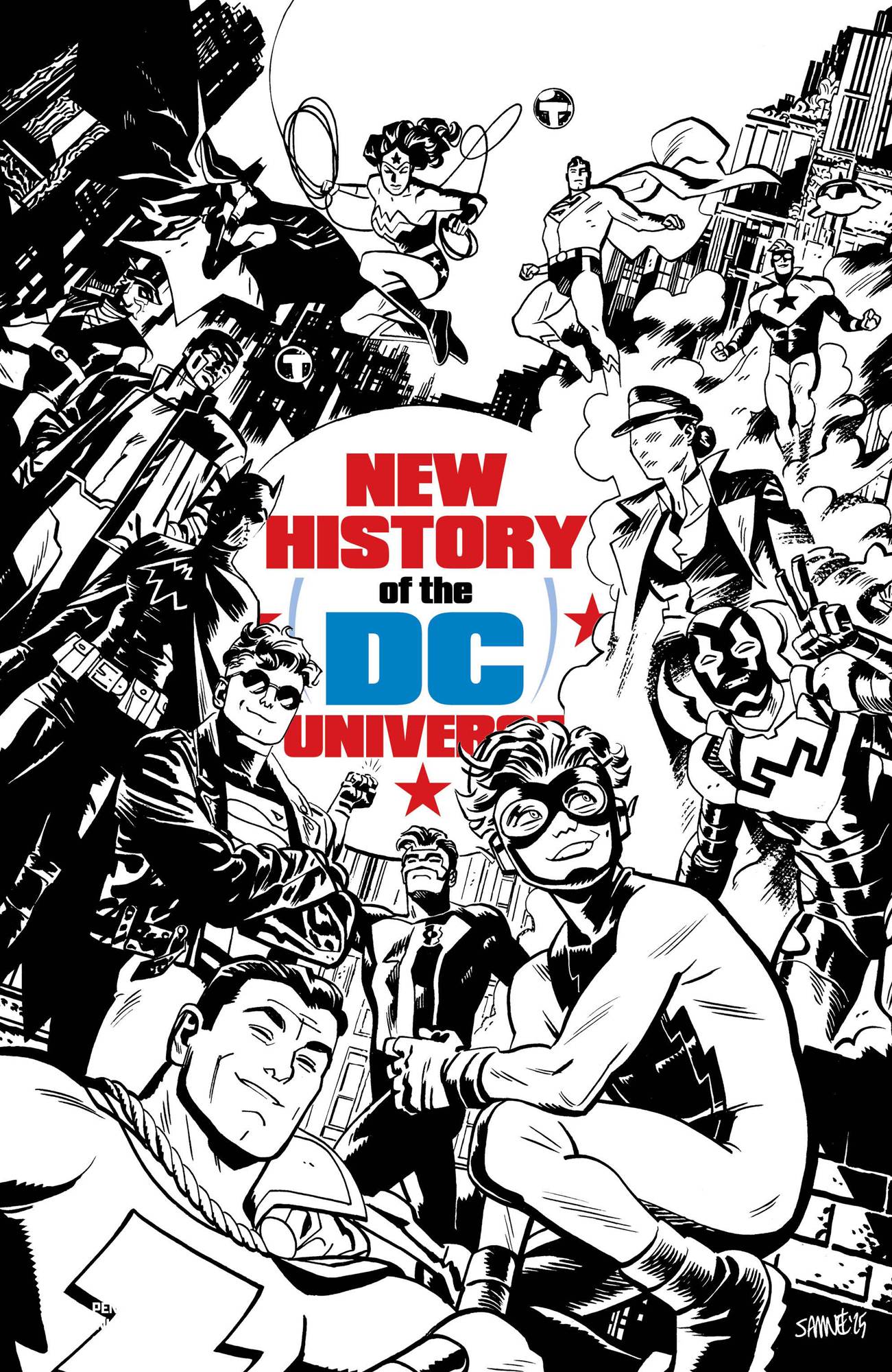 NEW HISTORY DC UNIVERSE #3 (OF 4) CVR A CHRIS SAMNEE