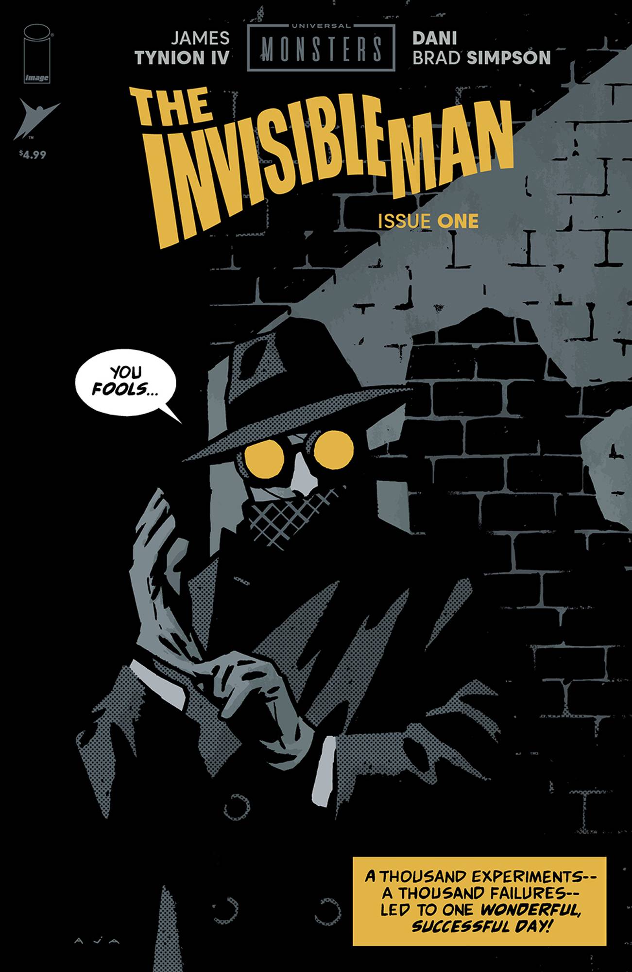 UNIVERSAL MONSTERS INVISIBLE MAN #1 (OF 4) CVR C INC 1:10