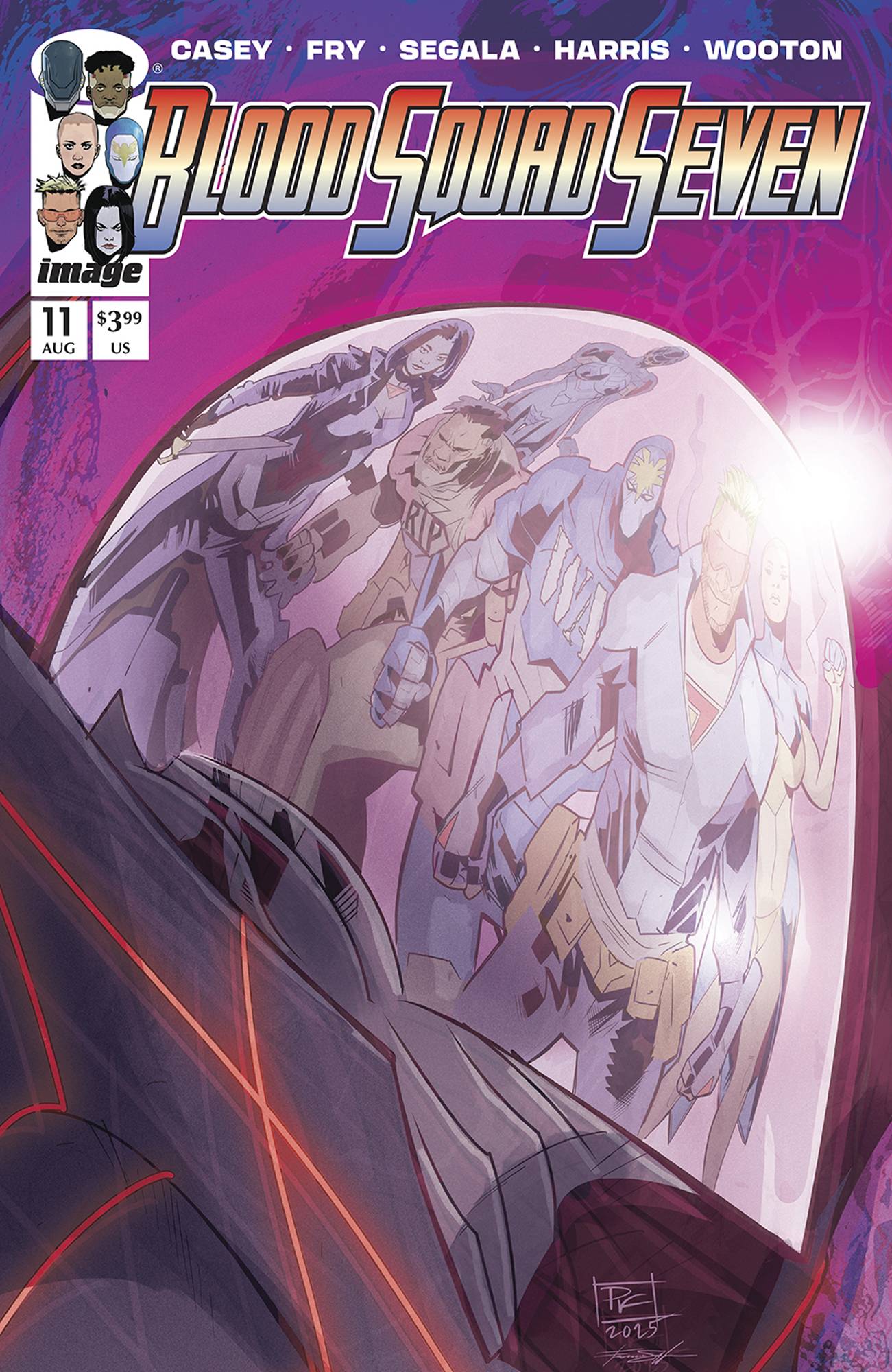 BLOOD SQUAD SEVEN #11 CVR A PAUL FRY