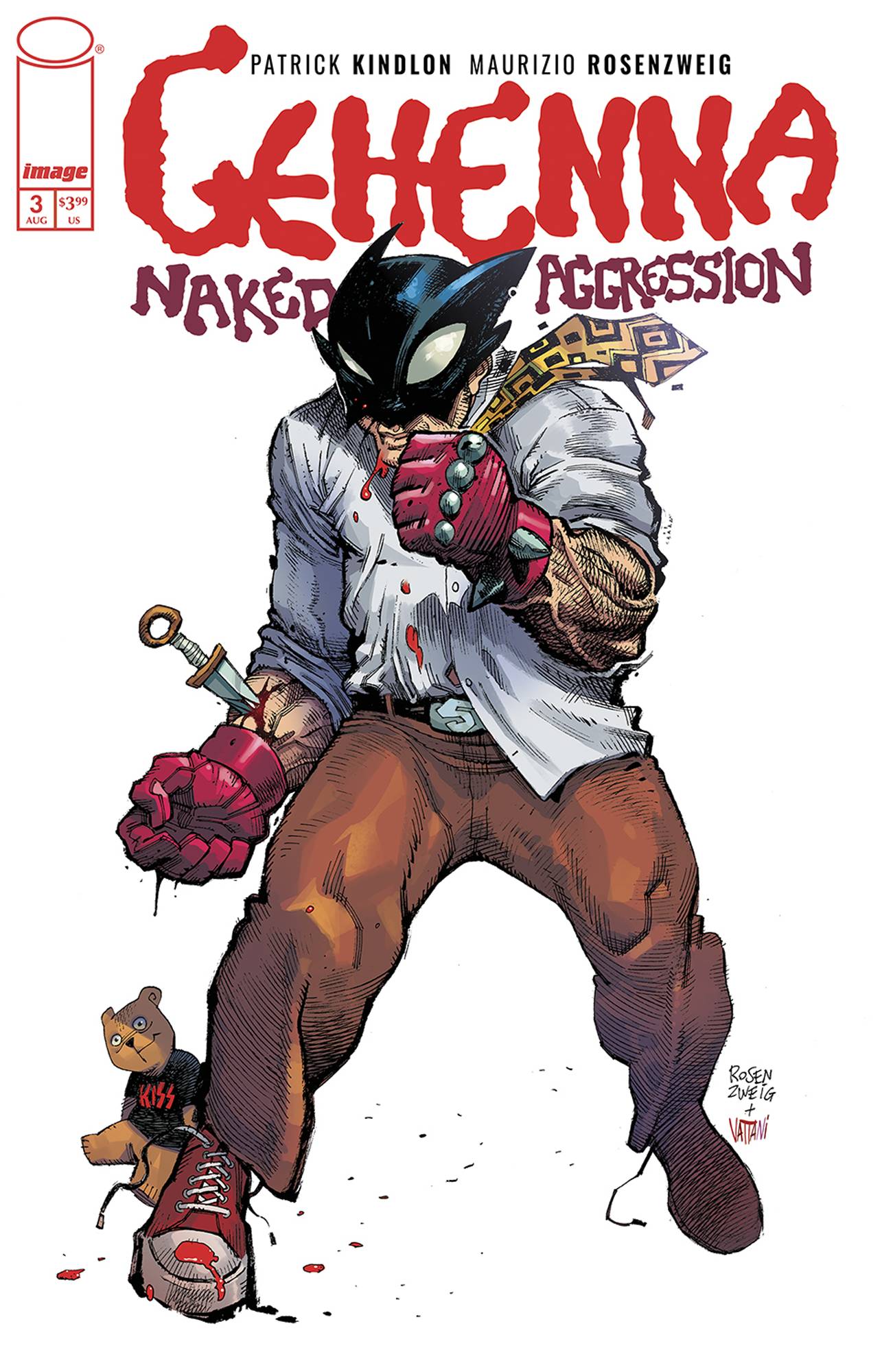 GEHENNA NAKED AGGRESSION #3 (OF 4) CVR A MAURIZIO ROSENZWEIG