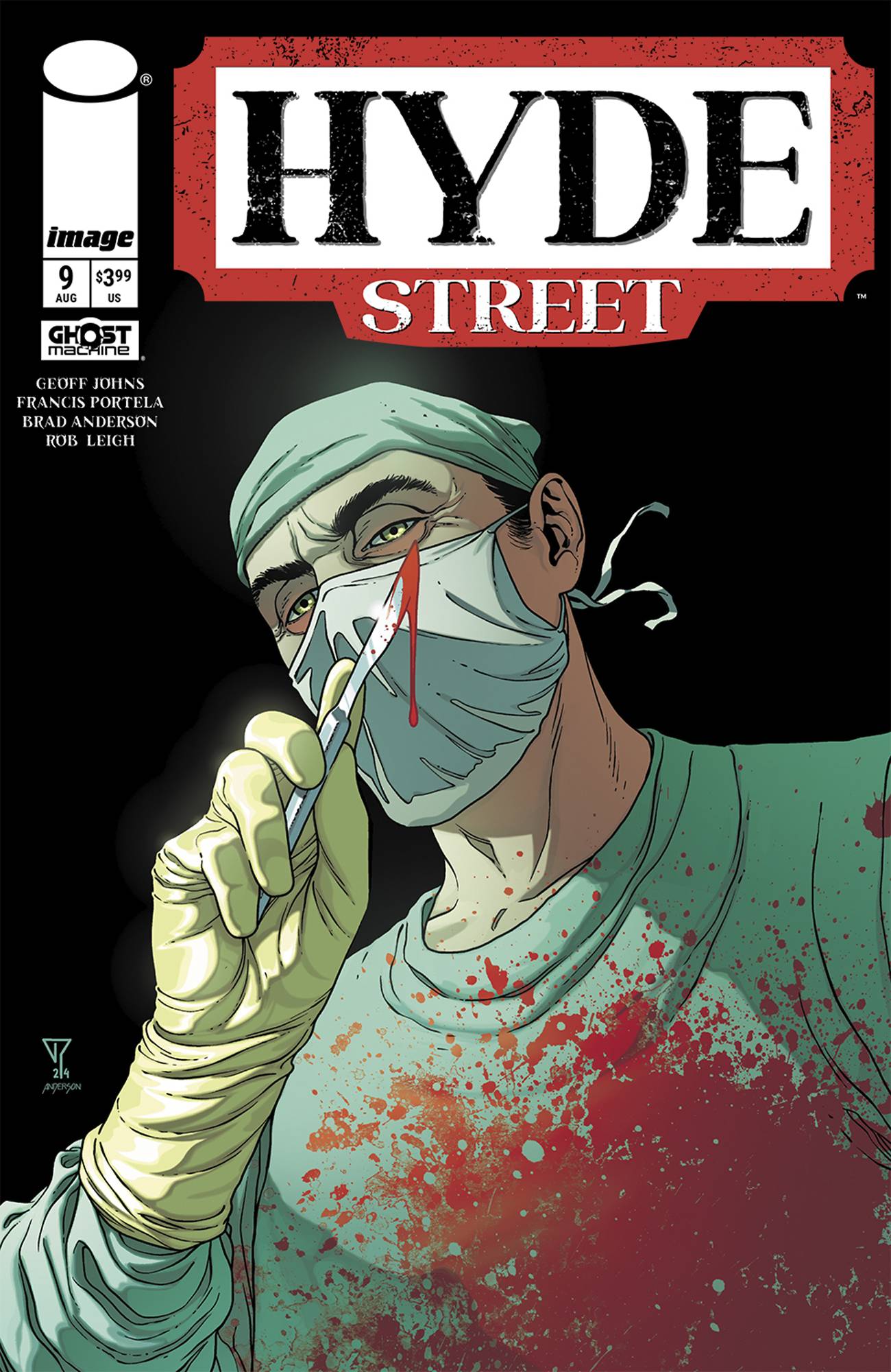 HYDE STREET #9 CVR B FRANCIS PORTELA & BRAD ANDERSON VAR