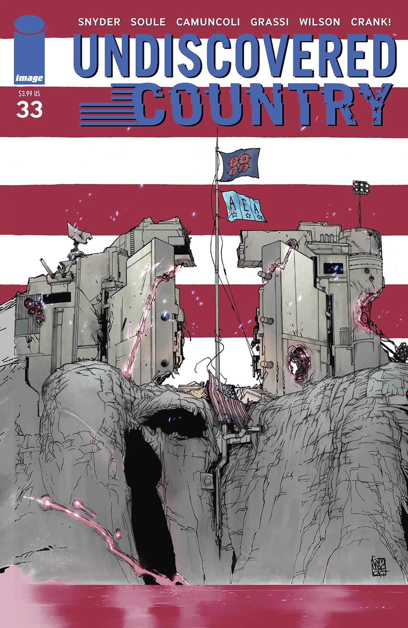 UNDISCOVERED COUNTRY #33 CVR A GIUSEPPE CAMUNCOLI