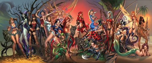 GRIMM FAIRY TALES #100 CVR F CAMPBELL GATEFOLD