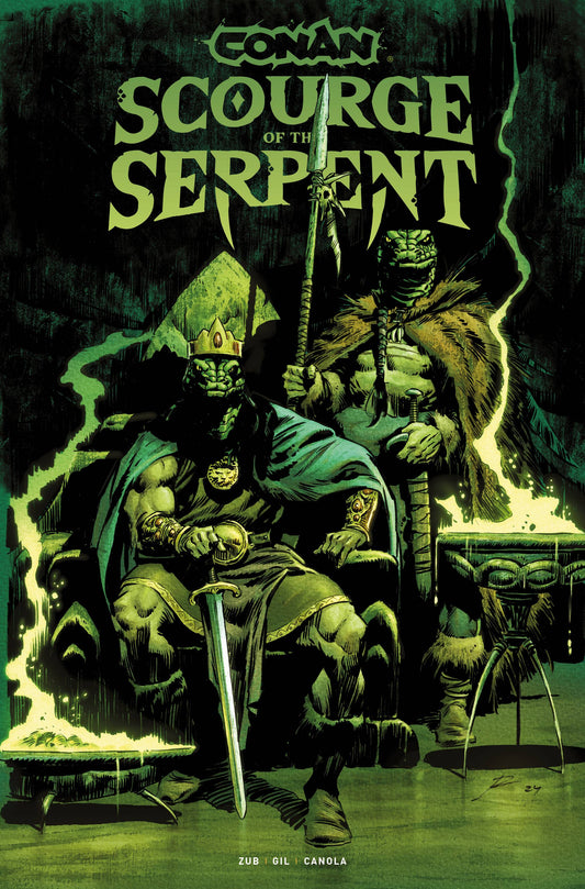 CONAN THE BARBARIAN SCOURGE OF THE SERPENT #1 (OF 4) CVR G (