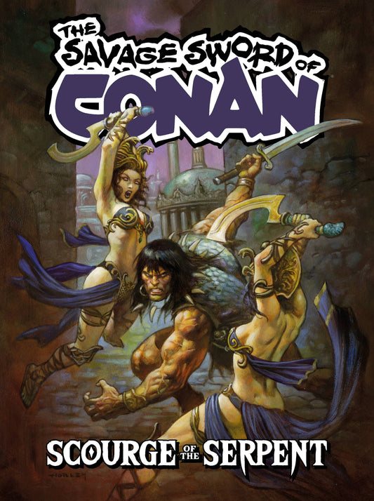 SAVAGE SWORD OF CONAN #10 CVR B HORLEY (MR)