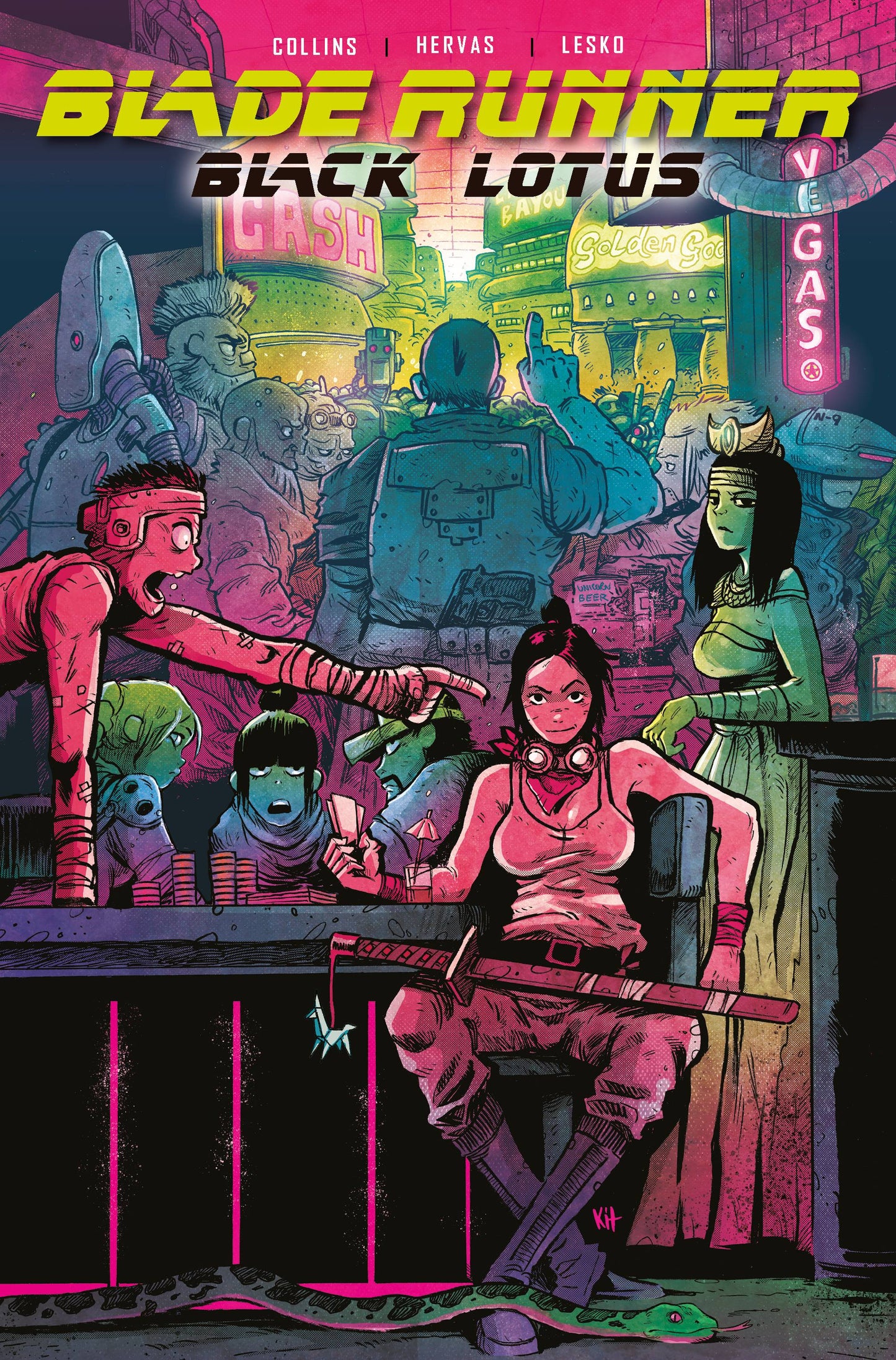 BLADE RUNNER BLACK LOTUS LAS VEGAS #1 CVR E WALLIS (MR)
