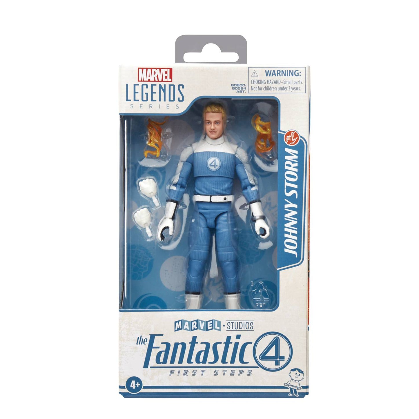 FANTASTIC FOUR MOVIE LEGENDS 6IN JOHNNY STORM AF (NET) (C: 1