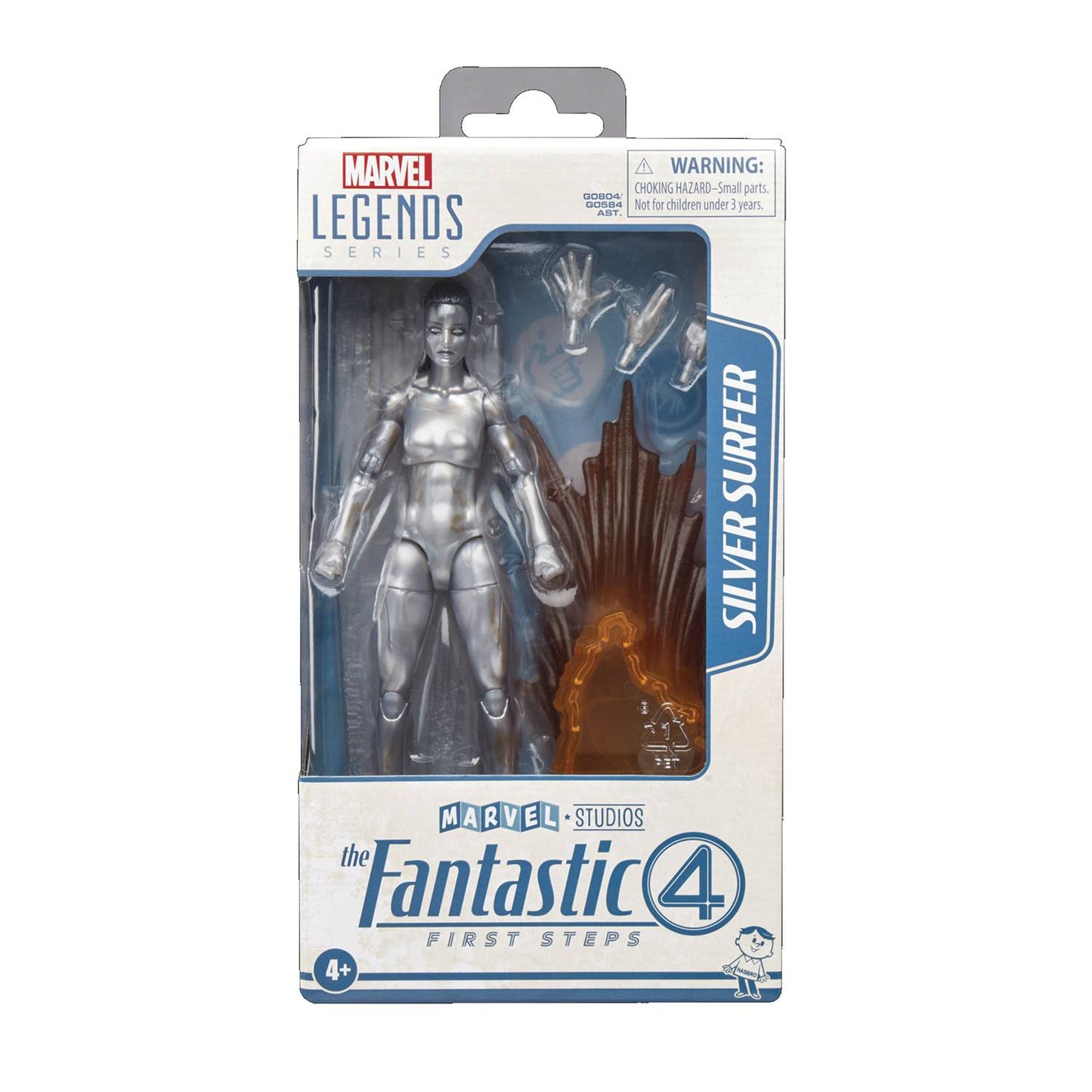 FANTASTIC FOUR MOVIE LEGENDS 6IN SILVER SURFER AF (NET) 09/30/2025