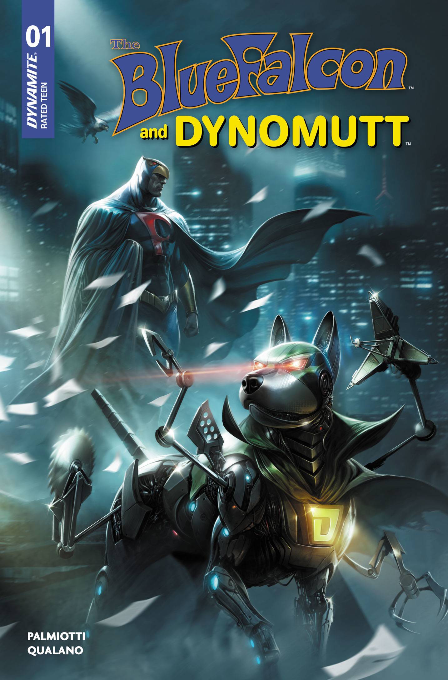 THE BLUE FALCON & DYNOMUTT #1 CVR D FRANCESCO MATTINA (C: 1-